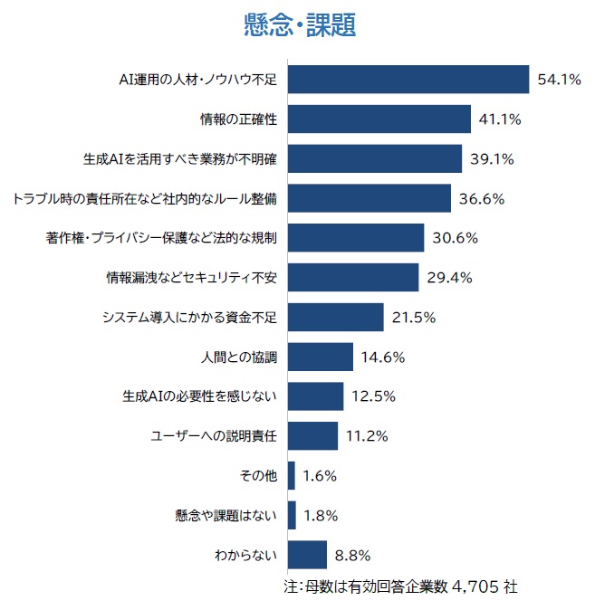 懸念・課題